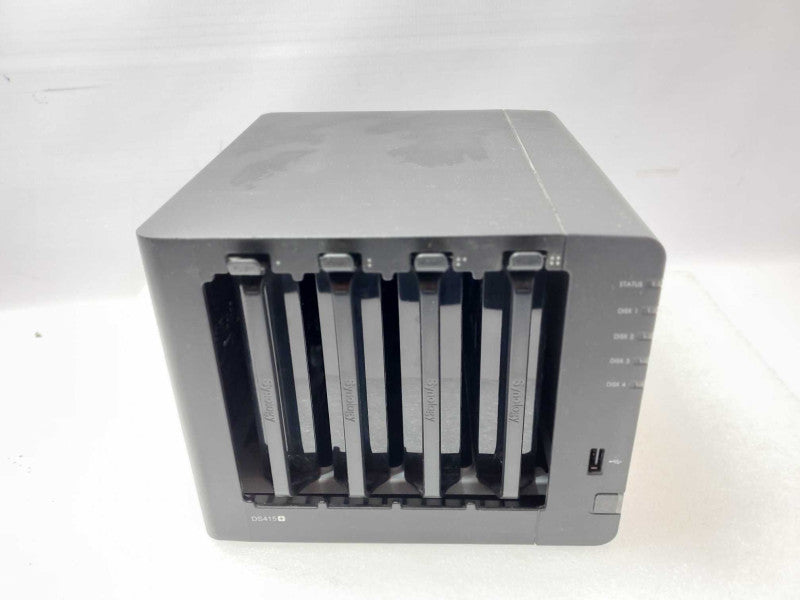 Synology DS415+, 4-Bay DiskStation NAS-Server, No Power adapter/HDD AS-IS, SEE _