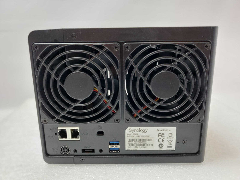 Synology DS415+, 4-Bay DiskStation NAS-Server, No Power adapter/HDD AS-IS, SEE _