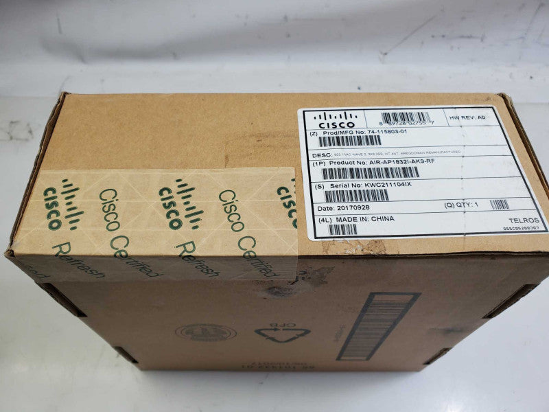 Brand New Cisco AIR-AP1832I-B-K9 WAVE-2 Wireless Access Point Sealed )