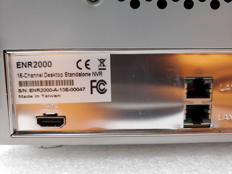 ACTI ENR2000 16-Channel Desktop Standalone NVR, No HDD/Caddies _