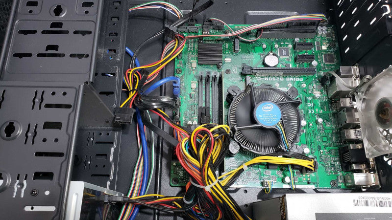 Custom PC Asus B250M-C i5-7400@3GHz 8GB DDR4 450W PSU No HDD [