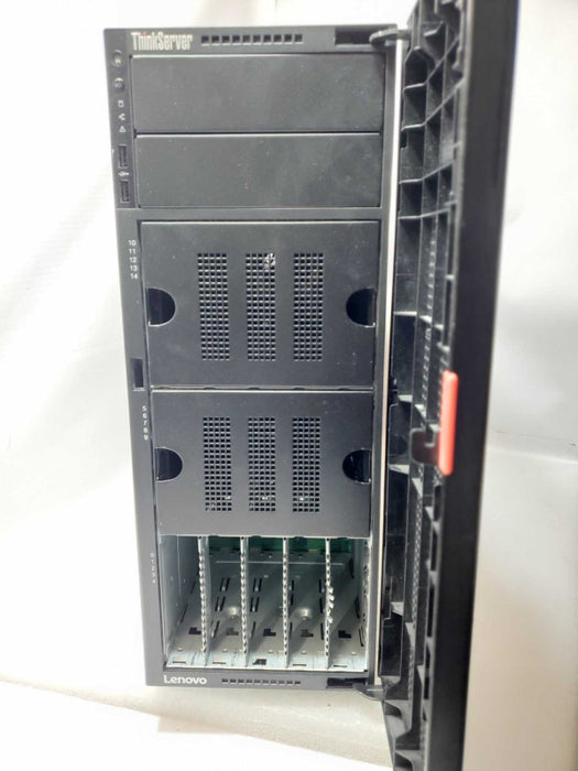 Lenovo ThinkServer TD350, 2x Xeon E5-2620v4 CPUs, No RAM/PSU/RAID/HDD AS-IS _