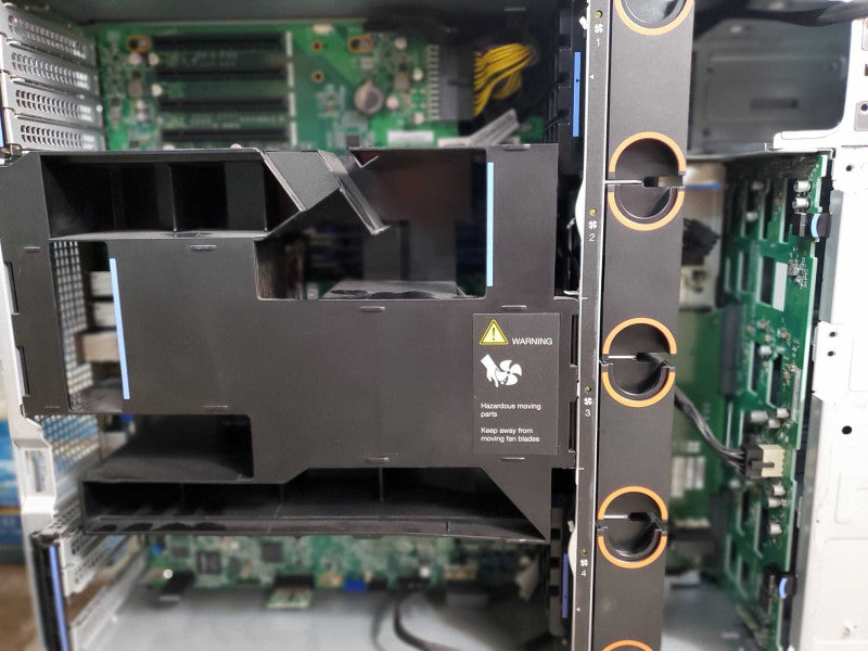 Lenovo ThinkServer TD350, 2x Xeon E5-2620v4 CPUs, No RAM/PSU/RAID/HDD AS-IS _