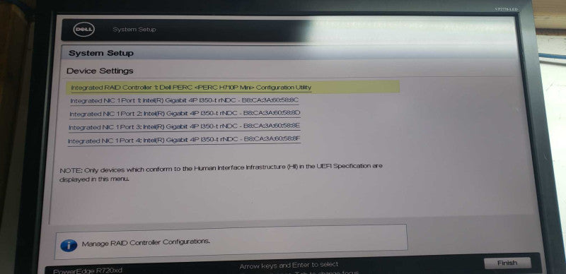 Dell Poweredge R720XD 2x Xeon E5-2650 @ 2.00ghz / 32gb ram / H710p Mini Raid # #