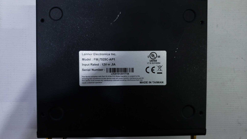 Lanner AppNeta m35 FW-7525C Fanless Network Security Appliance [
