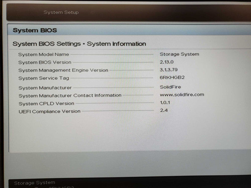 Dell SolidFire Storage System 2x Xeon E5-2640v3@ 2.6GHz 192GB DDR4 10x 2.5\\" H730m (