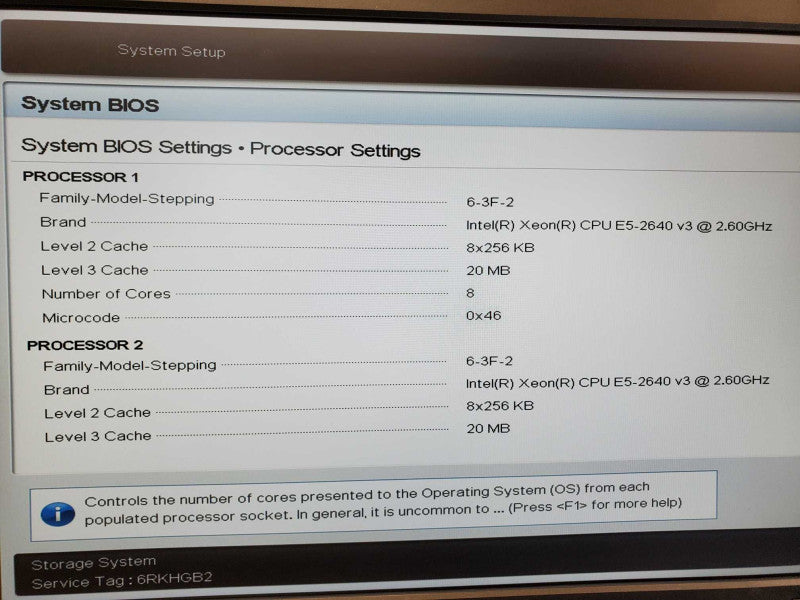 Dell SolidFire Storage System 2x Xeon E5-2640v3@ 2.6GHz 192GB DDR4 10x 2.5\\" H730m (