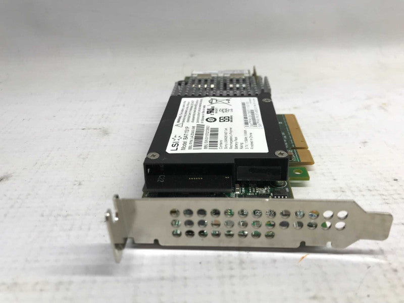 Sun/LSI 8-Ports 6Gbps SAS-2 375-3701-01 PCI-E Raid Card W/Battery & LP Bracket