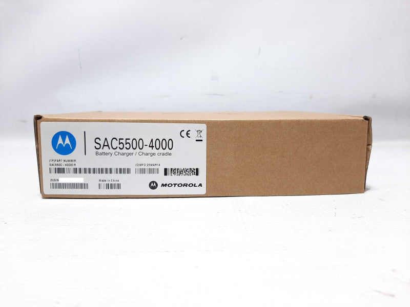 Motorola Symbol SAC5500-4000 4-Slot Battery Charger For MC55 Series Only +