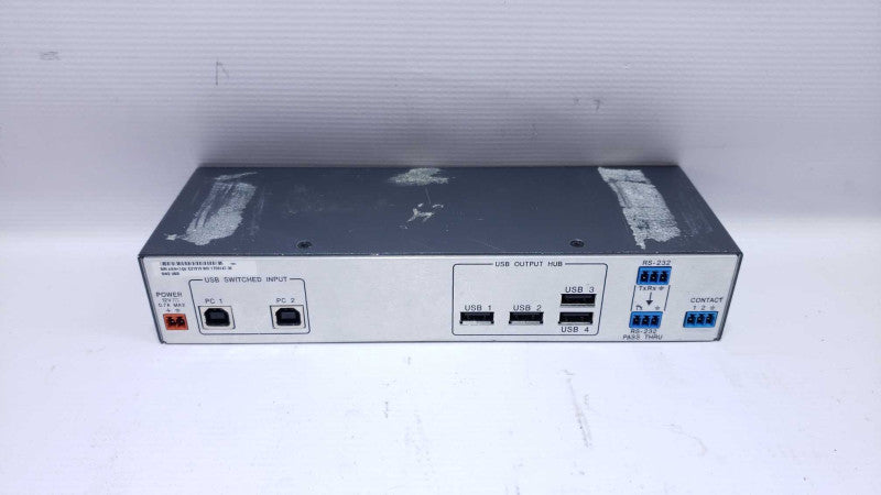 Extron SW 2 USB Two USB Input Switch WITH Power Supply 60-952-02 4 Output Port [