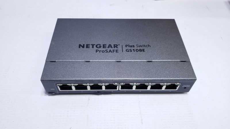 Netgear Pro Safe GS108E v3 / 8 Port Gigabit Managed Switch  [