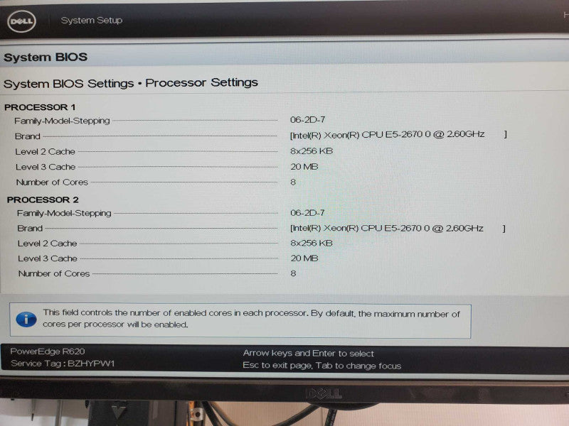 Dell PE R620, 2x Xeon E5-2670 2.6GHz 8C, 32GB RAM, H710p Mini, 2x PSU, 2.5\\" _