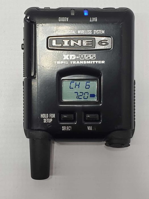 Line 6 2.4GHz Digital Wireless System XD-V55 TBP12 Transmitter (AS-IS) |