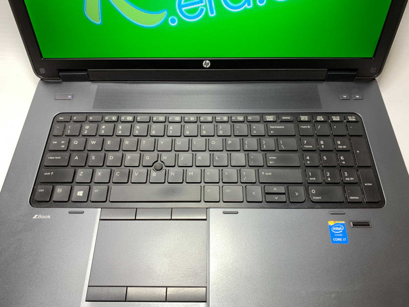 HP zBook 17 with i7-4700MQ CPU 16GB RAM & 512GB SSD storage  -