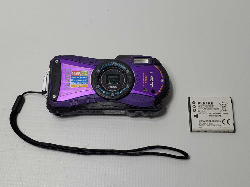 PENTAX WG-1 \\"Adventure Proof\\" 14MP Digital Camera |
