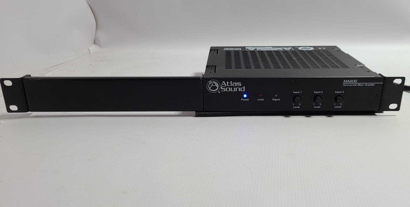 Atlas Sound MA60G 60 Watt 70V/100V Auto Switching Mixer Amplifier $