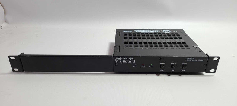 Atlas Sound MA60G 60 Watt 70V/100V Auto Switching Mixer Amplifier $
