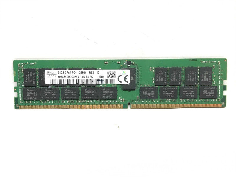 32GB SK Hynix 2Rx4 PC4-2666V-RB2-12 Reg ECC Server RAM +