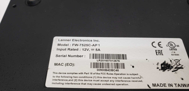 Lanner FW-7525C-AP 1 Desktop Network Security Platform / READ #