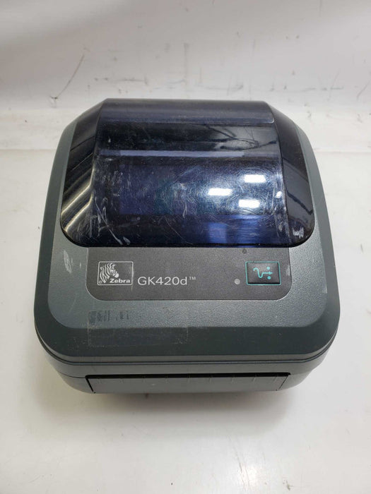 Zebra GK420D Thermal Label Printer for parts or repair  )