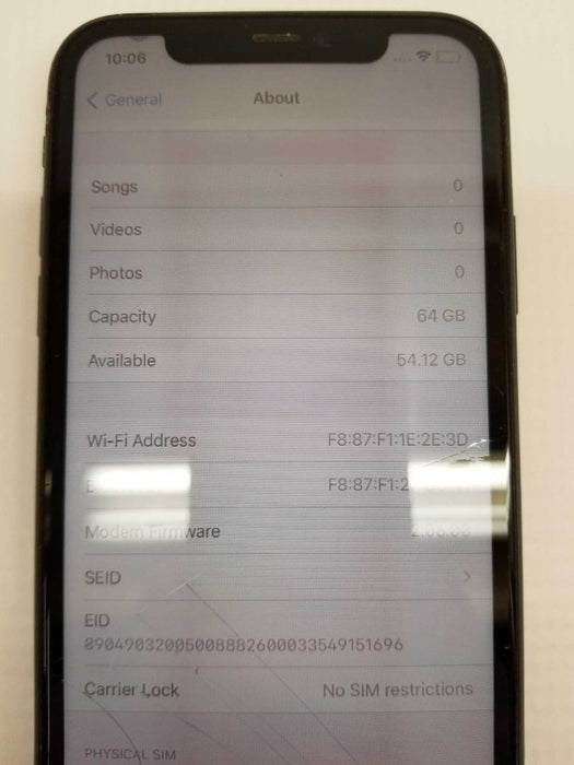 Apple iPhone 11, 64GB Storage, Carrier Unlocked |