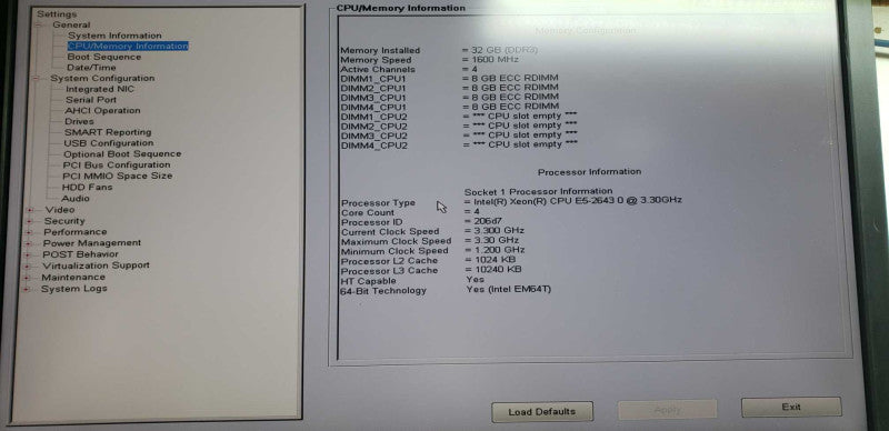 Dell Precision T5600 Xeon E5-2643 @ 3.30ghz / 32gb ram / quadro 4000 gpu #