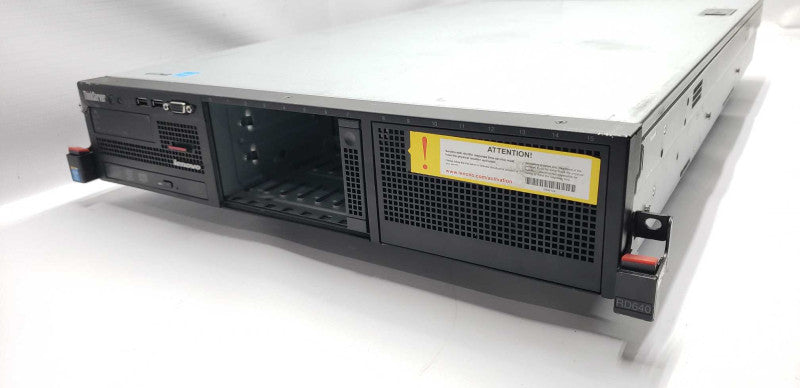 Lenovo Thinkserver RD640 Xeon E5-2640 V2 @ 2.00ghz / 44gb ram / 9260-8i Raid #