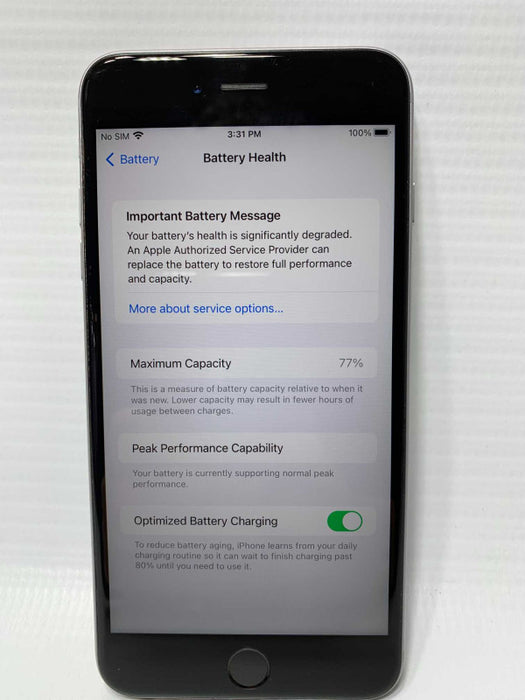 iPhone 6s Plus 32GB Gray Unlocked  -