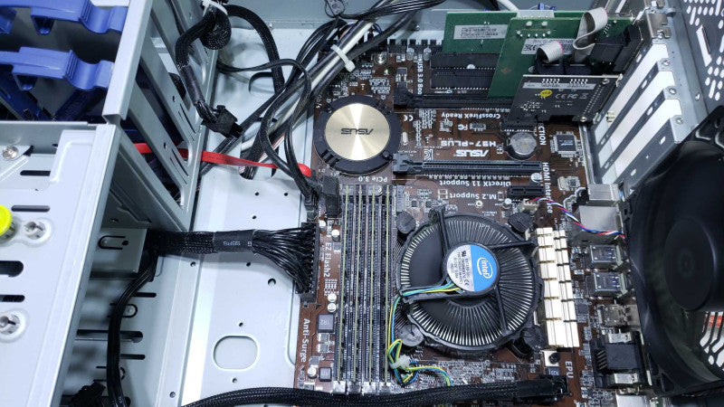 Custom PC Asus H97-Plus i5-4570@3.2GHz 32GB DDR3 No HDD [