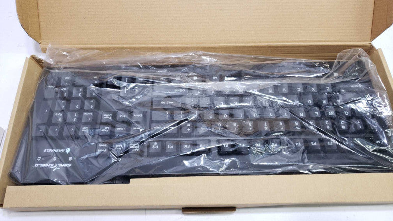 Seal Shield Model SSKSV207 R4 Silver Seal Medical Grade Keyboard_Black_New [