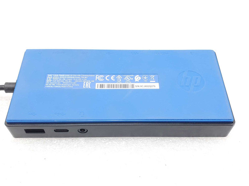 HP Elite USB-C Docking Station TPA-B01 844549-001 841575-001 _