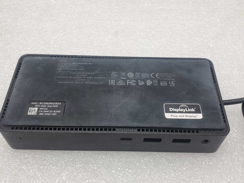 Dell Universal Docking Station D6000 NO AC ADAPTER _