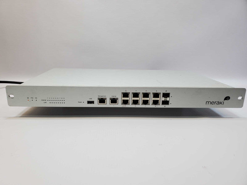 Cisco Meraki MX90 Cloud Managed Firewall Security Appliance A80-17200 *Unclaimed* (