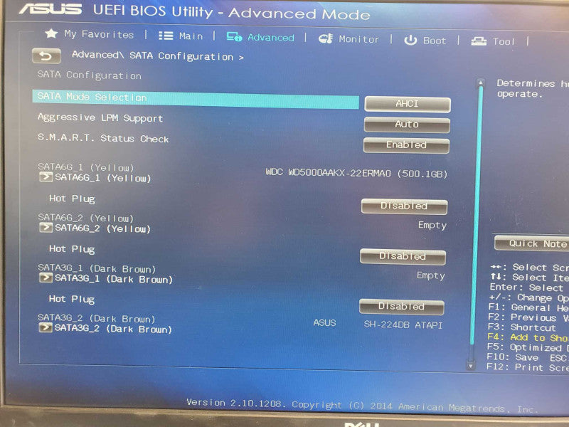 Asus Tower PC, Core I3-4160 3.6GHz, 4GB DDR3, 500GB HDD _