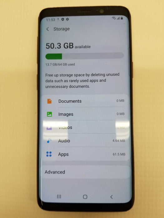 Samsung Galaxy S9, 64GB Storage, Carrier Unlocked |