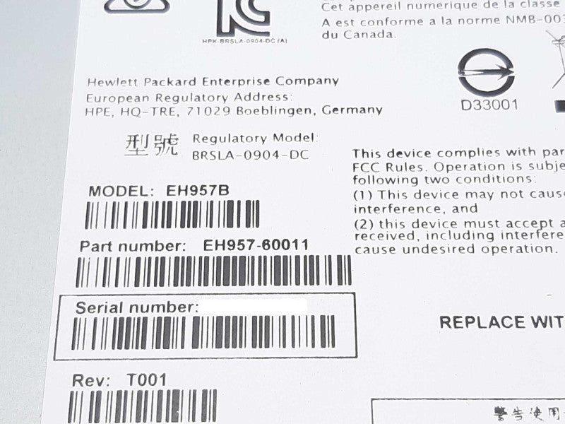 HP LTO-5 Ultrium 3000 Tape Drive SAS EH957-60011 +