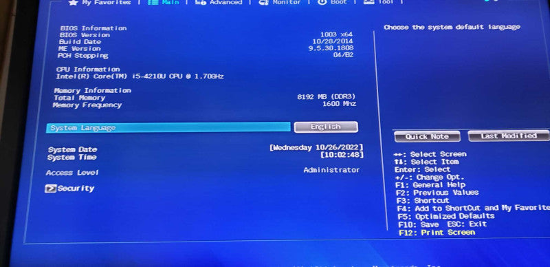 Asus VM62N Min-PC VivoPC i5-4210U @ 2.40ghz / 8gb ram / no hdds #