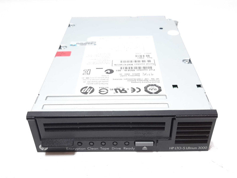 HP LTO-5 Ultrium 3000 Tape Drive SAS BRSLA-0904-DC 693416-001 +