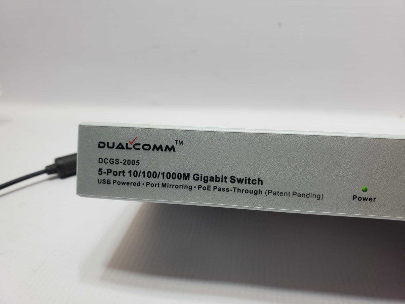 Dualcomm DCGS-2005 5-Port 10/100/1000M Gigabit Switch _