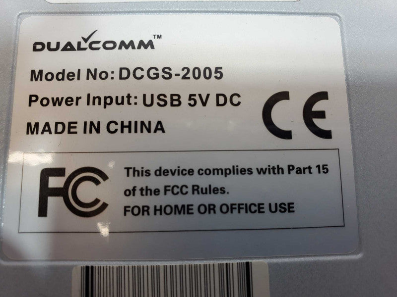 Dualcomm DCGS-2005 5-Port 10/100/1000M Gigabit Switch _