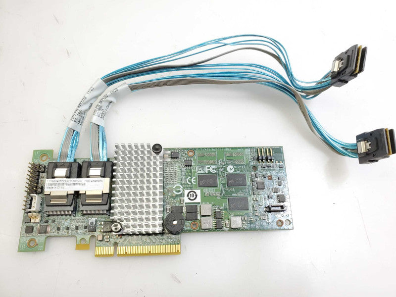IBM ServeRAID M5014 6GB/S PCI Express X8 SAS/SATA RAID Controller Card 46M0918 )