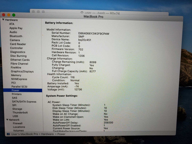 Macbook Pro 2013 15\\" Retina Core i7-4960HQ @ 2.6 GHz 16GB Ram 500GB SSD (