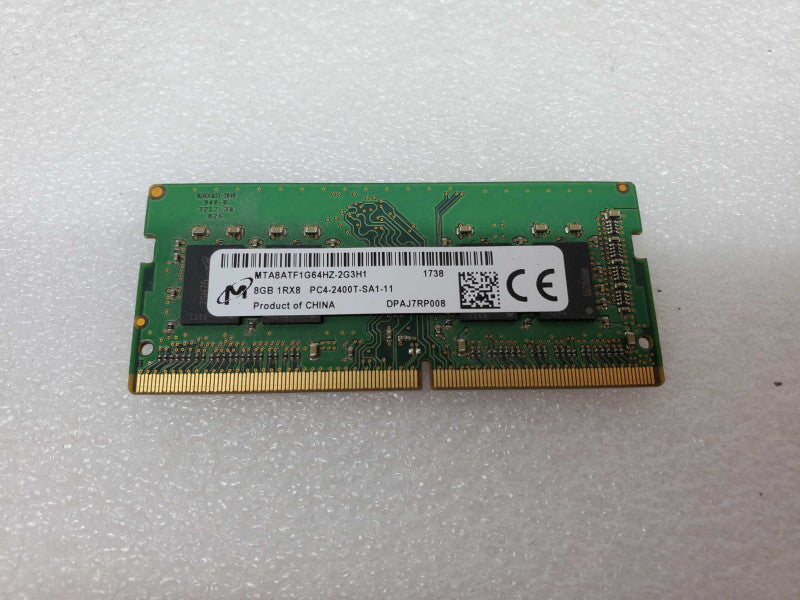 Micron 8GB PC4-2400T Laptop Memory Stick (