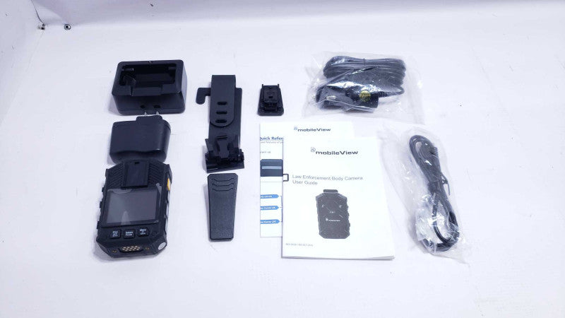 MobileView Law Enforcement Body Camera 1440x1080, 60FPS, X16 zoom GPS 64GB [