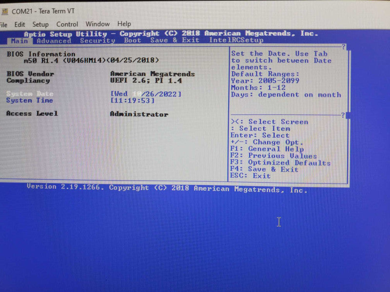 AppNeta M50 FWS-2362E4-A10-CS-E0001, Powers on, Unknown username, AS-IS _
