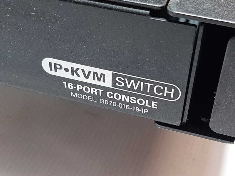 Tripp Lite NetCommander Console Cat5 KVM Switch 16-Port 19\\" B070-016-19-IP +