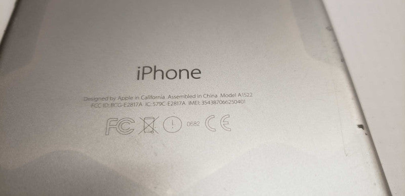 iPhone A1522 6+ 64GB 5.5\\" silver / SEE NOTES #