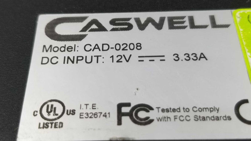 Caswell CAD-0208 4-Port Security Appliance GigE, AS-IS, QTY. ~