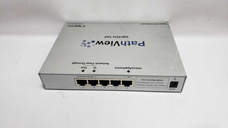 DUALCOMM, DCGS-2005, 5-PORT 10/100/1000 BASE-T ETHERNET SWITCH TAP [