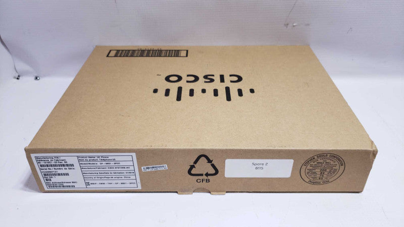 NEW Cisco CP-8851-3PCC-K9 with Multiplatform Firmware  [